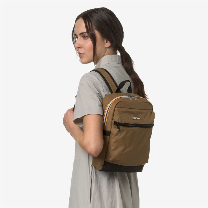 SMALL LAON - Bags - Backpack - UNISEX - BROWN CORDA