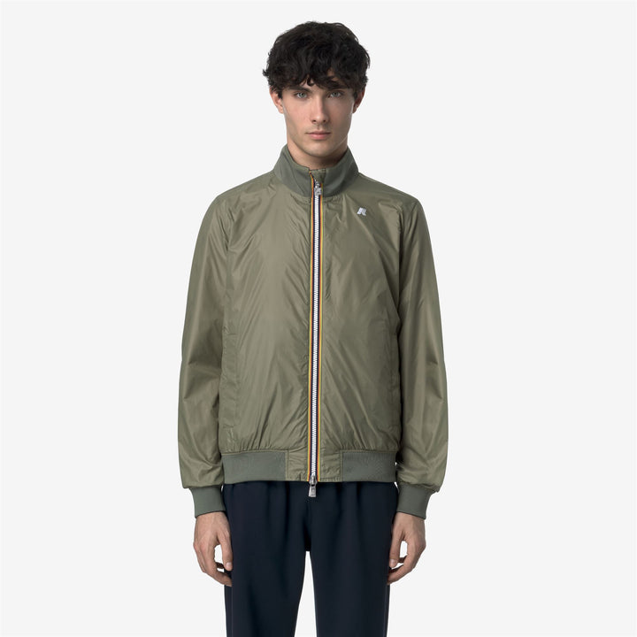 ARSENE PLUS.2 REVERSIBLE - Jackets - Short - MAN - BLUE DEPTH-GREEN LICHEN