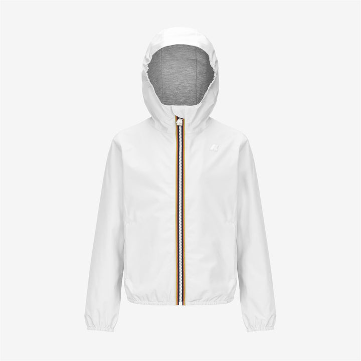 P. LILY STRETCH POLY JERSEY - Jackets - Short - GIRL - WHITE