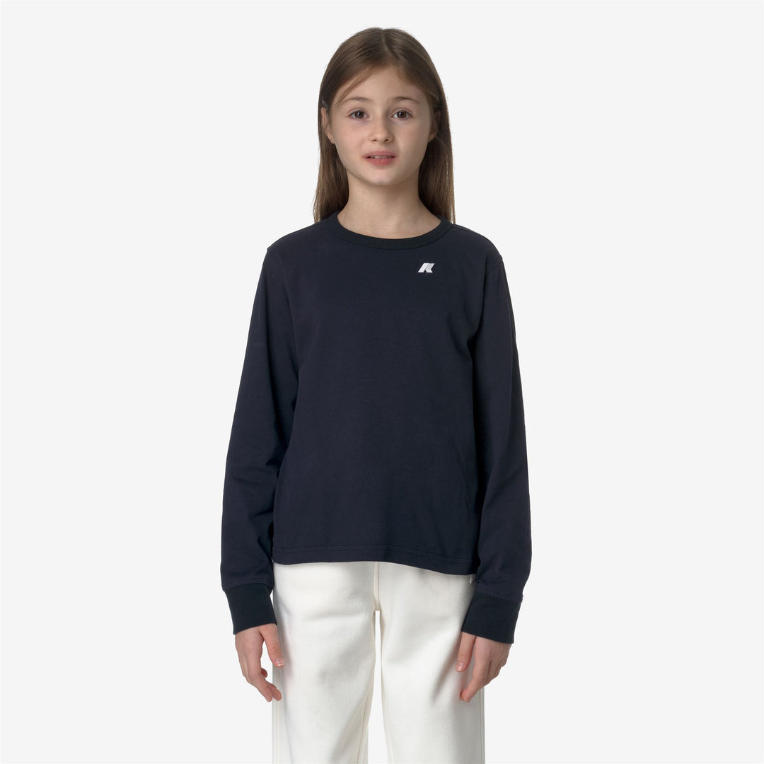 P. ELMER JERSEY PEACH - T-ShirtsTop - T-Shirt - BOY - Blue Depth