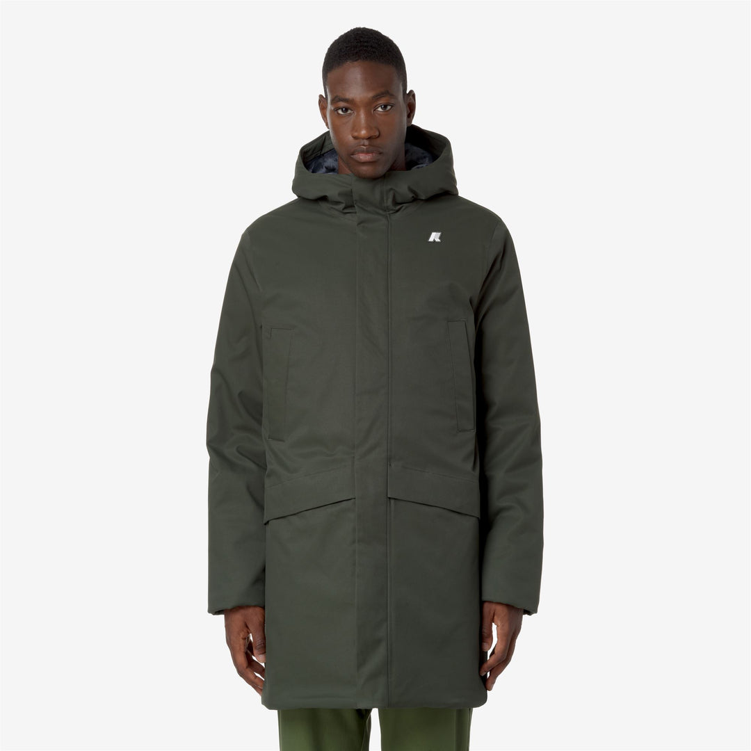JARNO TWILL MARMOTTA - Jackets - Short - MAN - Green B-Blue A