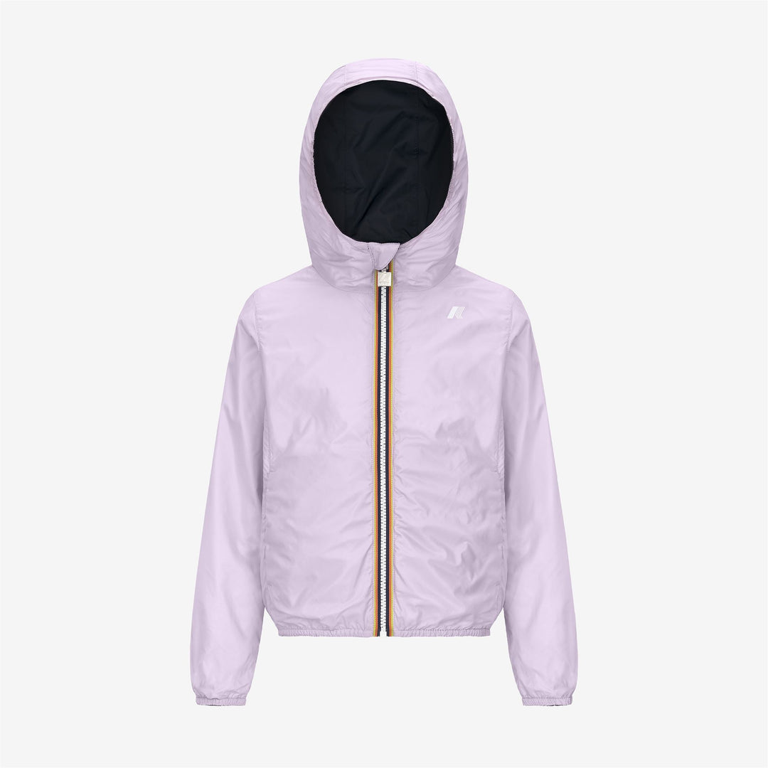 P. LILY PLUS.2 REVERSIBLE - Jackets - Short - GIRL - BLUE DEPTH-VIOLET SHEER