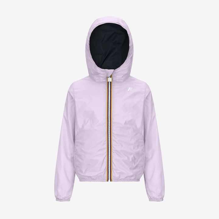 P. LILY PLUS.2 REVERSIBLE - Jackets - Short - GIRL - BLUE DEPTH-VIOLET SHEER