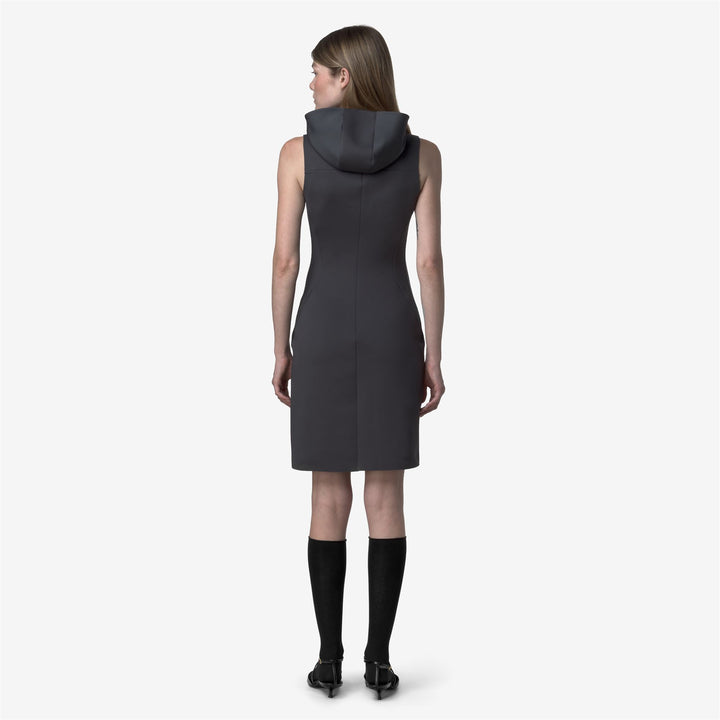 HOODRESS SCUBA - Dresses - Short - WOMAN - Blue Night