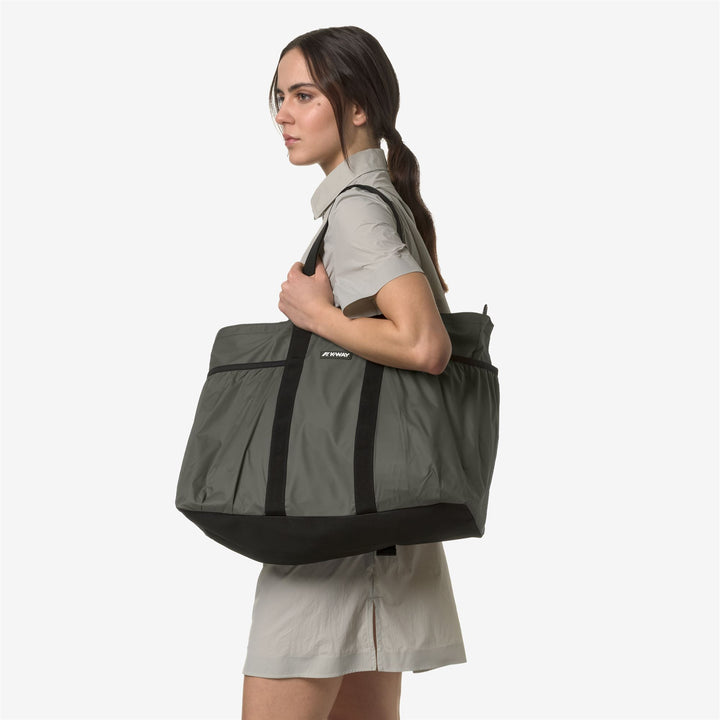 SAINT MALO - Bags - TOTE BAG - UNISEX - GREEN BLACKISH