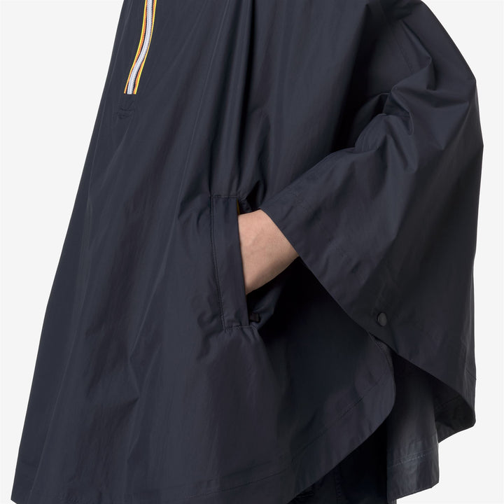P. LE VRAI 4.0 MORGAN - Jackets - PONCHO - KID UNISEX - BLUE DEPTH