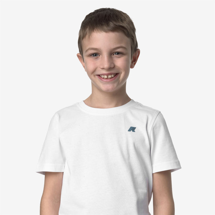 P. ODOM VERTICAL ISOBAR JERSEY - T-ShirtsTop - T-Shirt - BOY - WHITE