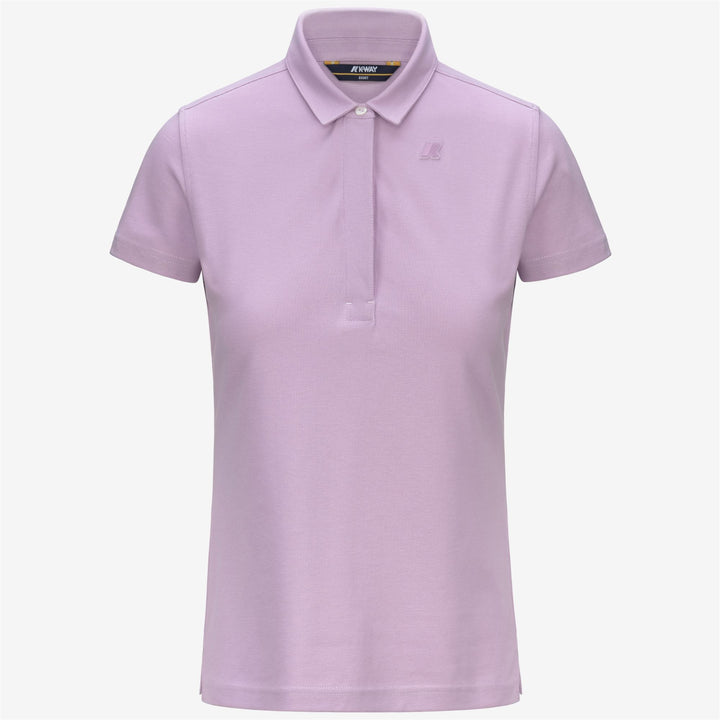 AMEDEA PIQUE - Polo Shirts - Polo - WOMAN - VIOLET LT LILAC