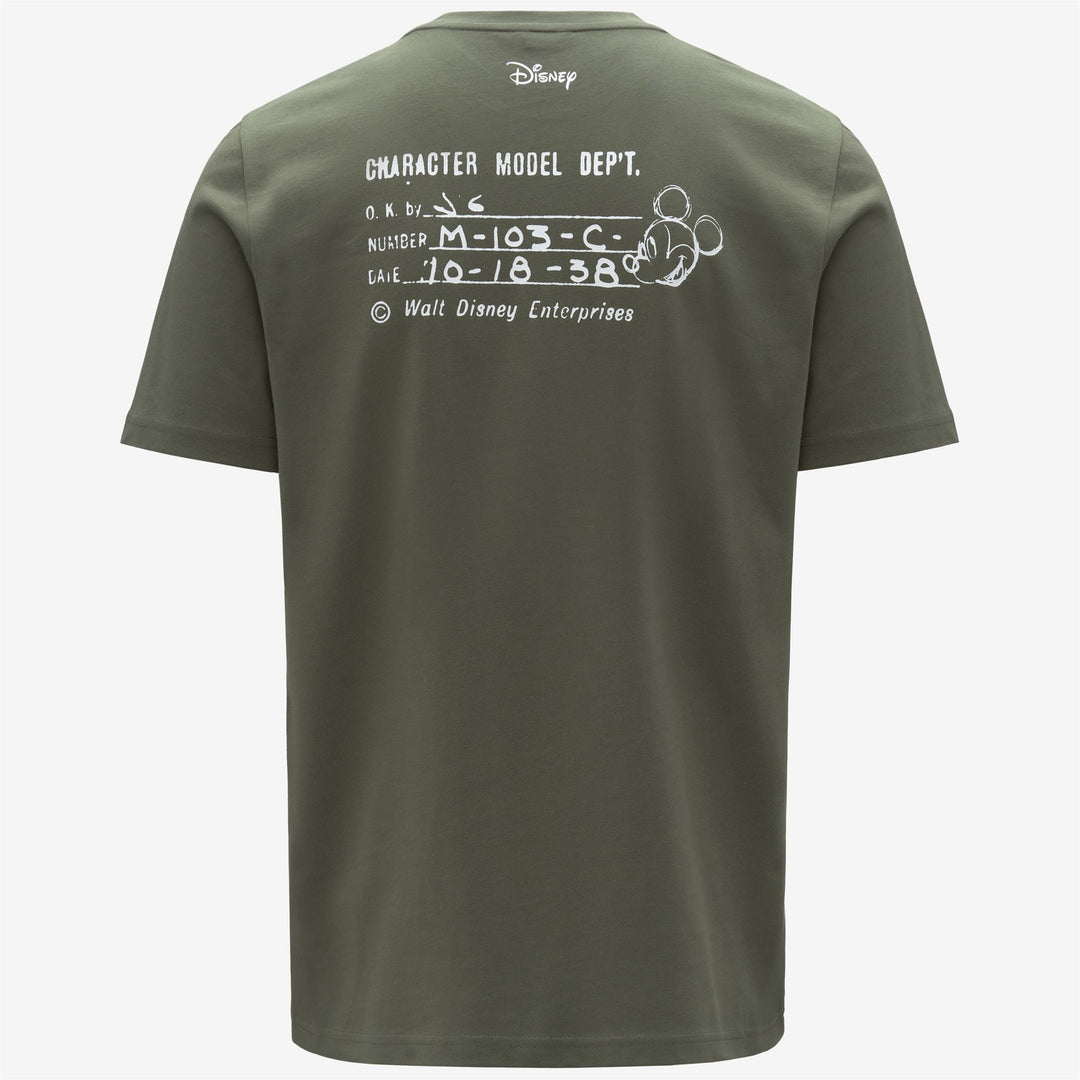 ODOM JERSEY MICKEY - T-ShirtsTop - T-Shirt - MAN - Green Lichen-White