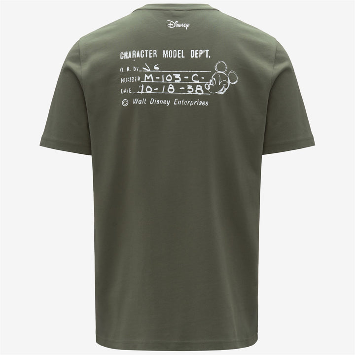 ODOM JERSEY MICKEY - T-ShirtsTop - T-Shirt - MAN - Green Lichen-White