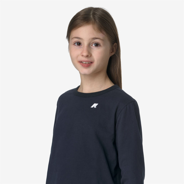 P. ELMER JERSEY PEACH - T-ShirtsTop - T-Shirt - BOY - Blue Depth
