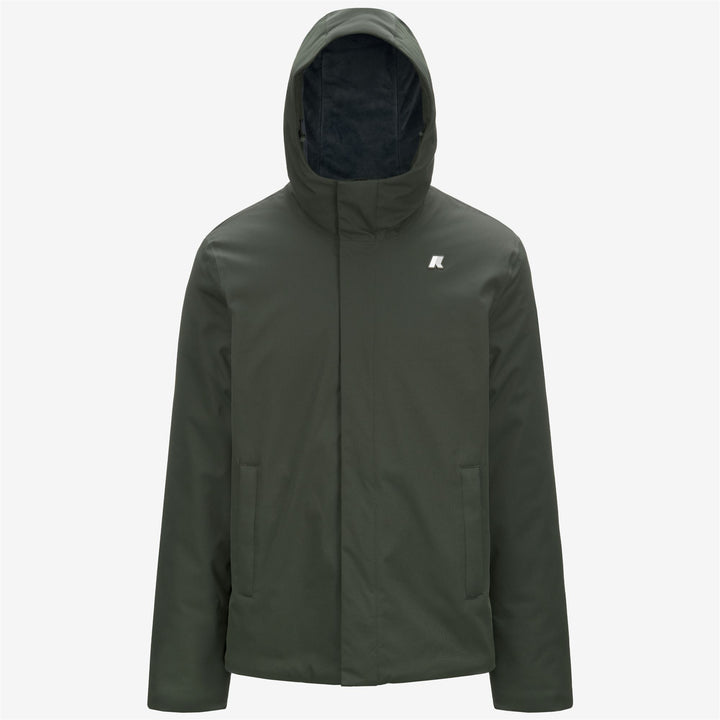 JACKO TWILL MARMOTTA - Jackets - Short - MAN - GREEN B-BLUE A