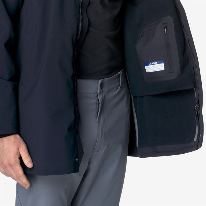 DUKE BONDED - Jackets - Mid - MAN - Blue Depth-Blue Depths