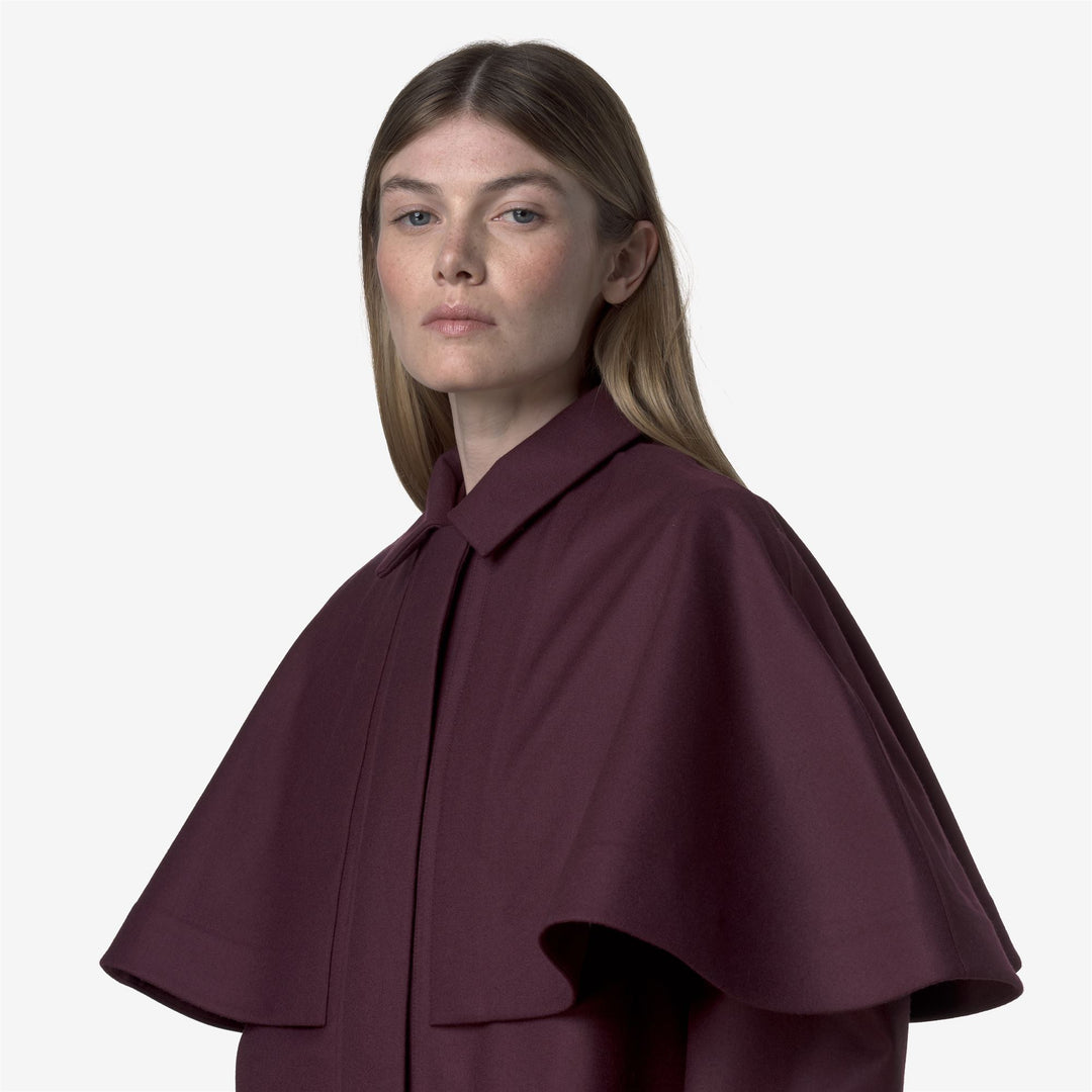 BLESS TECH WOOL 3L - Jackets - Long - WOMAN - Red Dk Amaranto