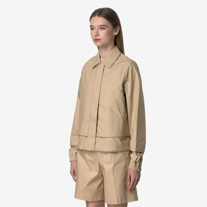 ISARTY 3L POPLIN - Jackets - Short - WOMAN - BEIGE ROPE-BEIGE LT
