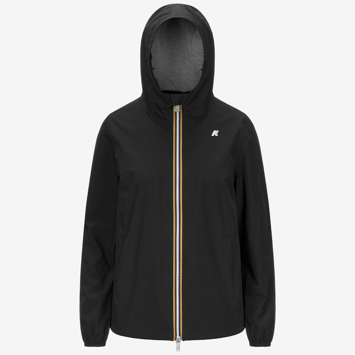 MARGUERITE STRETCH POLY JERSEY - Jackets - Mid - WOMAN - BLACK PURE