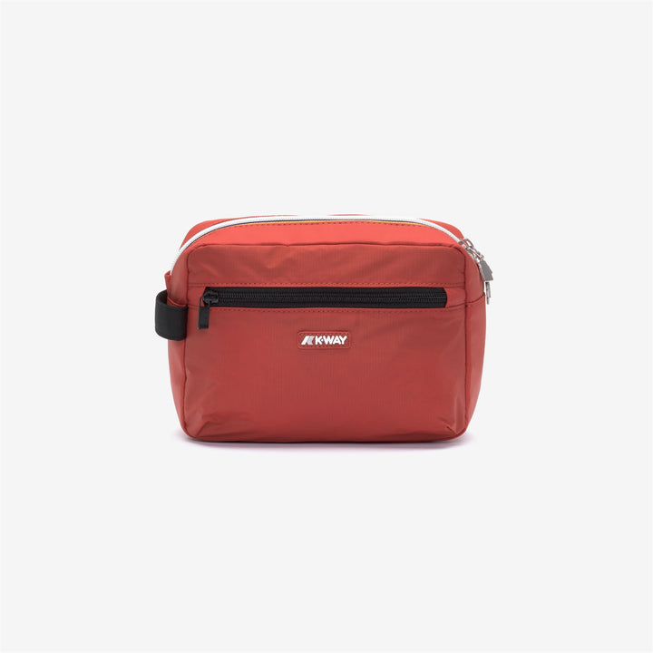 DEMU - Small Accessories - BEAUTY CASE - UNISEX - RED POMPEIAN
