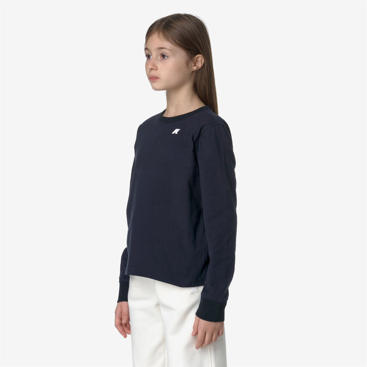 P. ELMER JERSEY PEACH - T-ShirtsTop - T-Shirt - BOY - Blue Depth