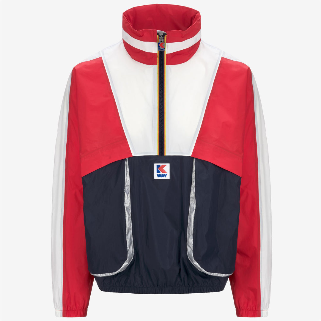 7002 HALF ZIP - Jackets - Short - UNISEX - BLUE RED WHITE
