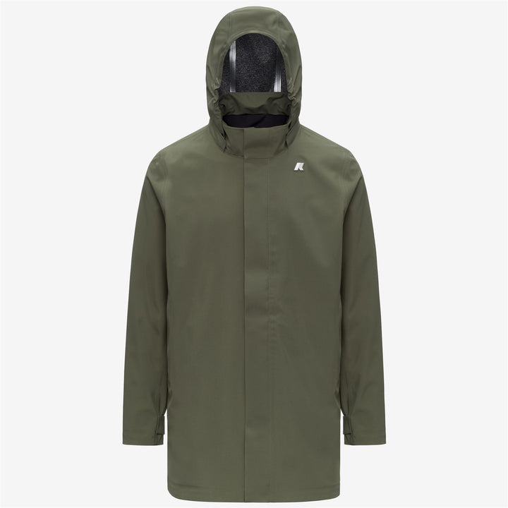 DUKE BONDED JERSEY - Jackets - 3/4 Length - Man - Green Lichen