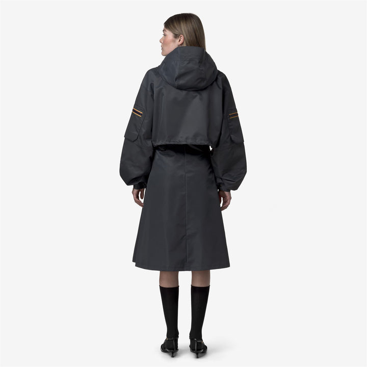 JAXIE TECH SHINY TWILL - Jackets - Short - WOMAN - Blue Night