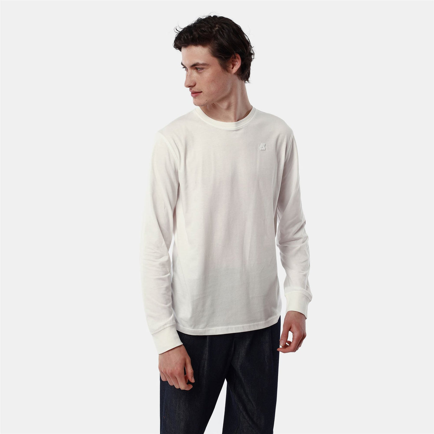 ELMER L/S - T-Shirt - Man - White
